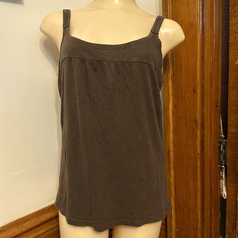 Old Navy Basic Tank Top, Brown, Sz Medium
